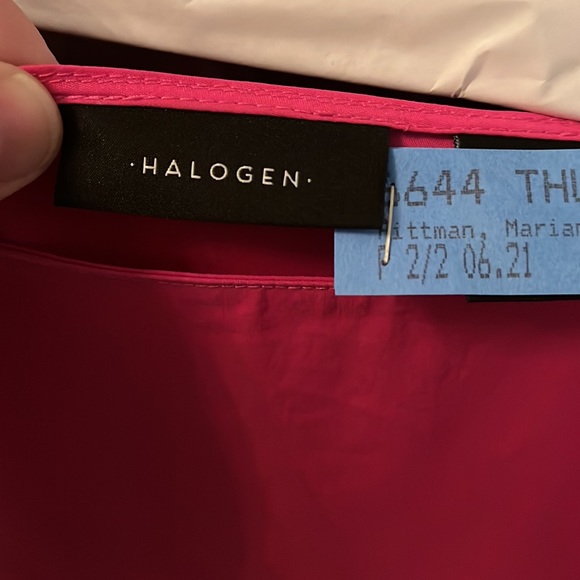 Halogen - BLOUSON SLEEVE WOVEN TOP - Picture 7 of 7